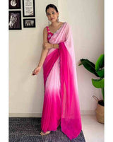 Women Multicolour Georgette Fancy  Saree