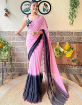 Women Multicolour Georgette Fancy  Saree